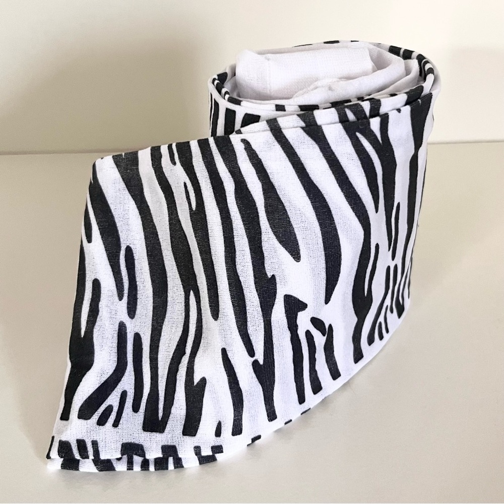 NWOT Zebra print stockings